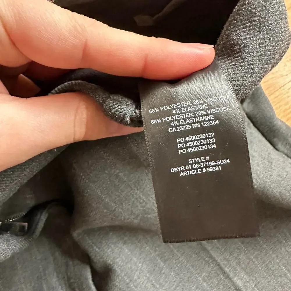 Aritzia babaton grey pinstripe trousers - Picture 9 of 9